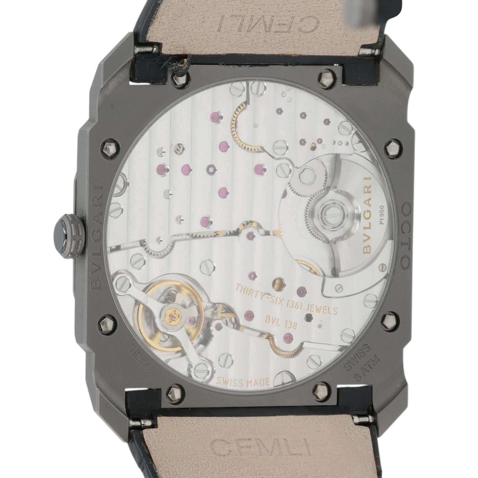 Bulgari Octo Finissimo Grey Dial Titanium 40mm Automatic Men’s BGO40TXT
