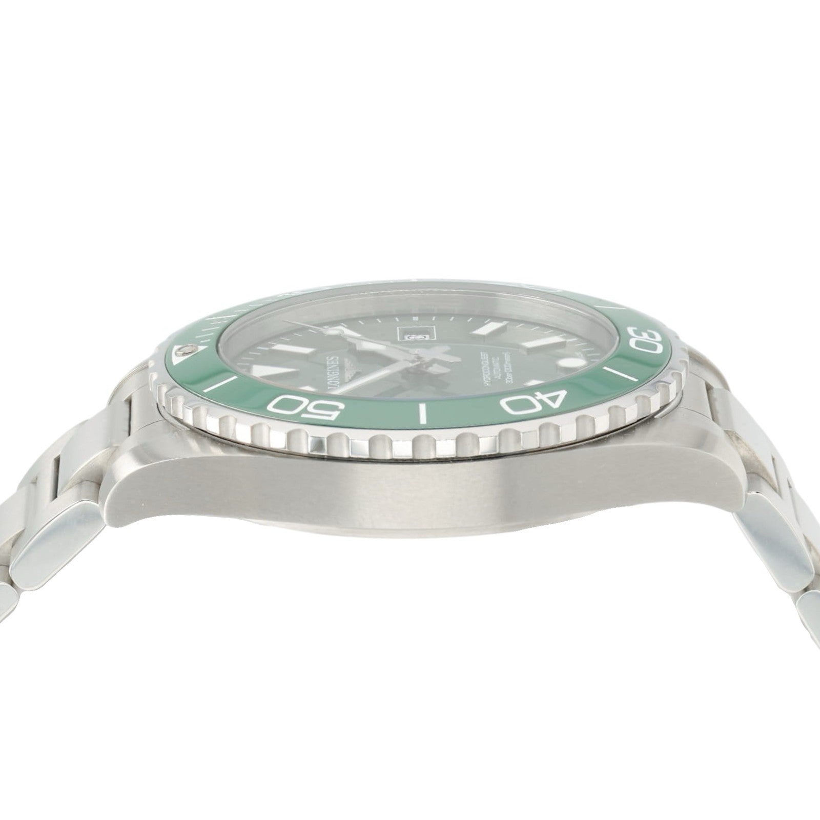 Longines Hydroconquest Green Dial Stainless Steel 42mm Automatic Men’s L3.788.4
