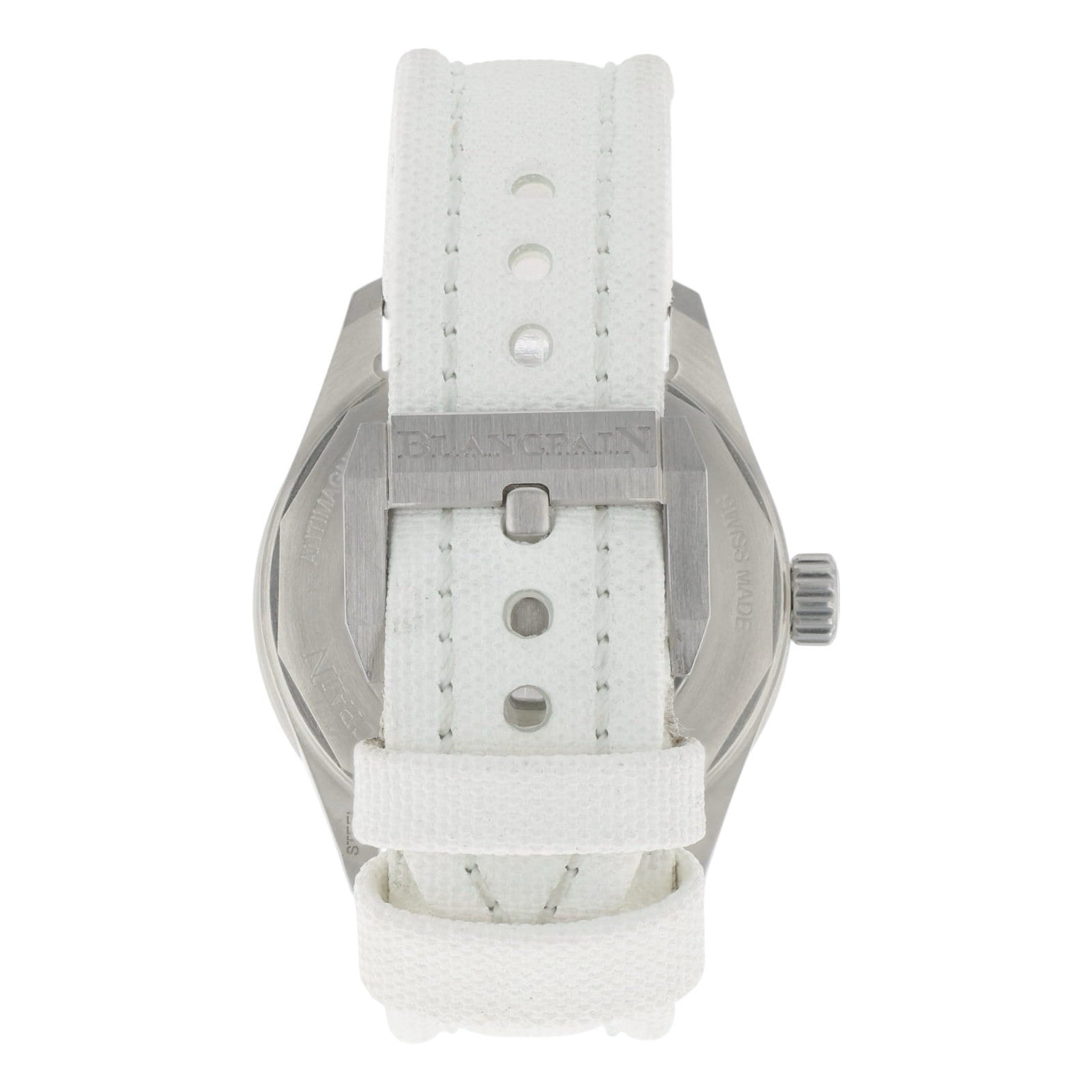 2026 NEW Blancpain Fifty Fathoms Steel White Dial 38mm Auto 5100 1127 W52A