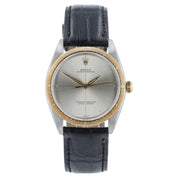 1967 Rolex Oyster Perpetual 1008 Zephyr 34mm Stainless Steel & 14k Gold Watch