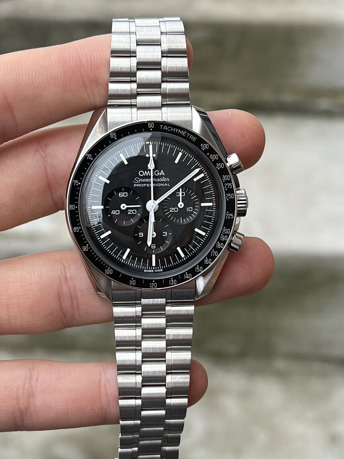 NEW 2025 Omega Speedmaster Professional Hesalite Watch 310.30.42.50.01.001