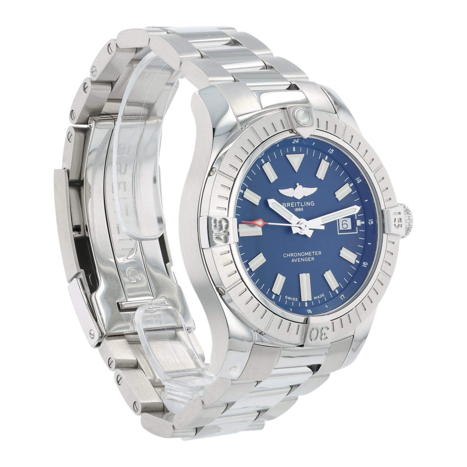 Breitling Avenger Blue Dial Stainless Steel 43mm Automatic Men’s Watch A17318