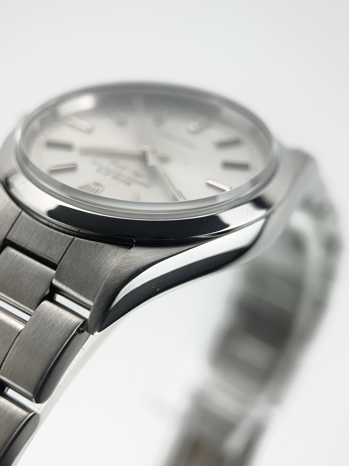 Rolex Air King Stainless Steel Silver Dial 34mm Automatic Men’s Watch 14000M