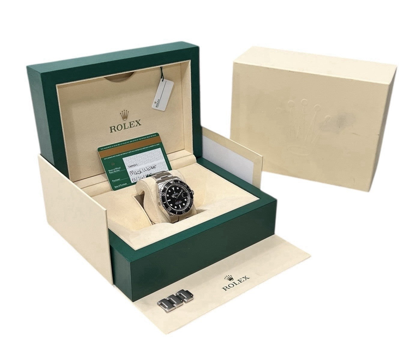 Rolex Red Sea-Dweller 126600 Automatic SS Oyster 43mm Black Dial Men's Watch