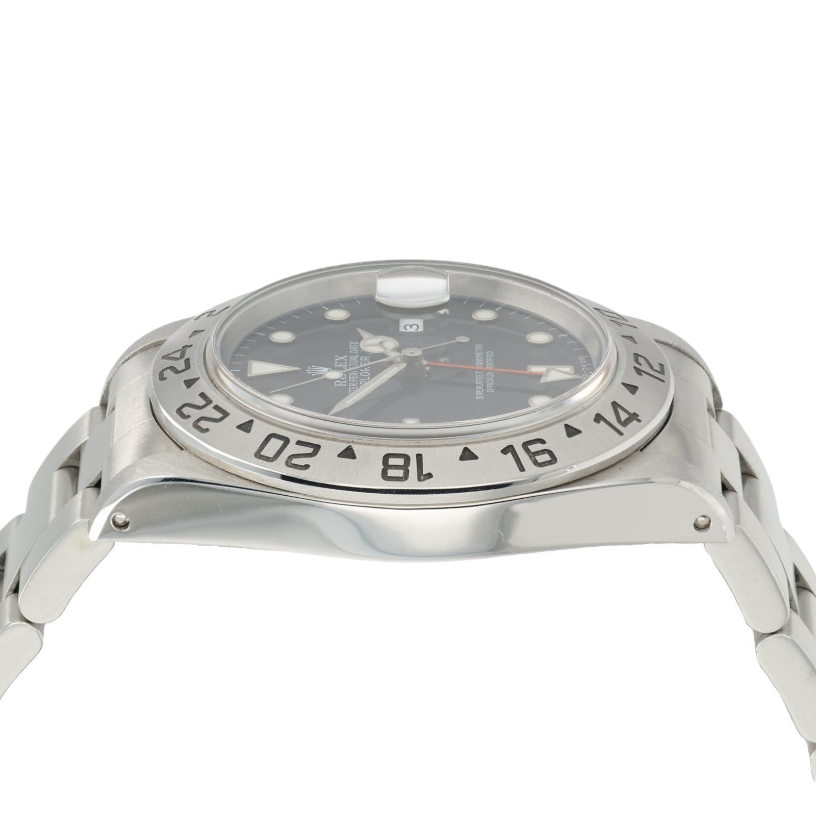 Rolex Explorer II Black Dial Stainless Steel 40mm Automatic Mens Watch 16570