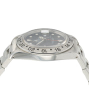 Rolex Explorer II Black Dial Stainless Steel 40mm Automatic Mens Watch 16570