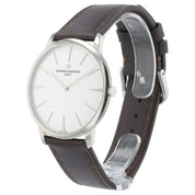 Vacheron Constantin Patrimony 18k White Gold Silver Dial 40mm Manual Wind 81180