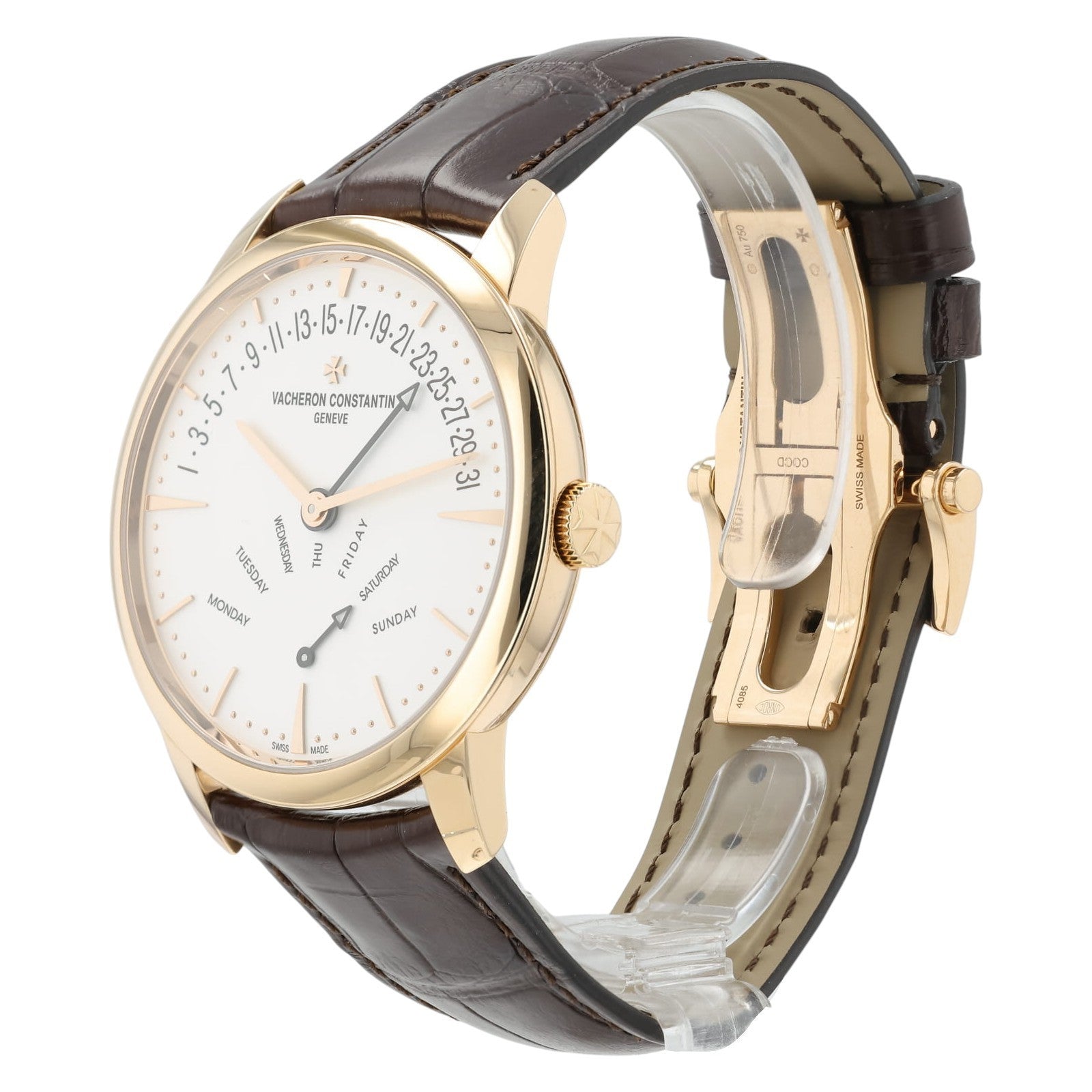 Vacheron Constantin Patrimony White Dial 18k Rose Gold 42.5mm Automatic 4000U