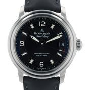 Blancpain Leman Ultra Slim Steel Black Dial 38mm Automatic Men’s 2100-1130A-64B