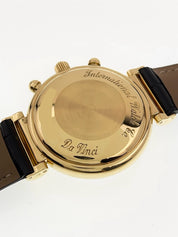 IWC Da Vinci 18k Yellow Gold White Dial 39mm Automatic Men's Watch IW375027