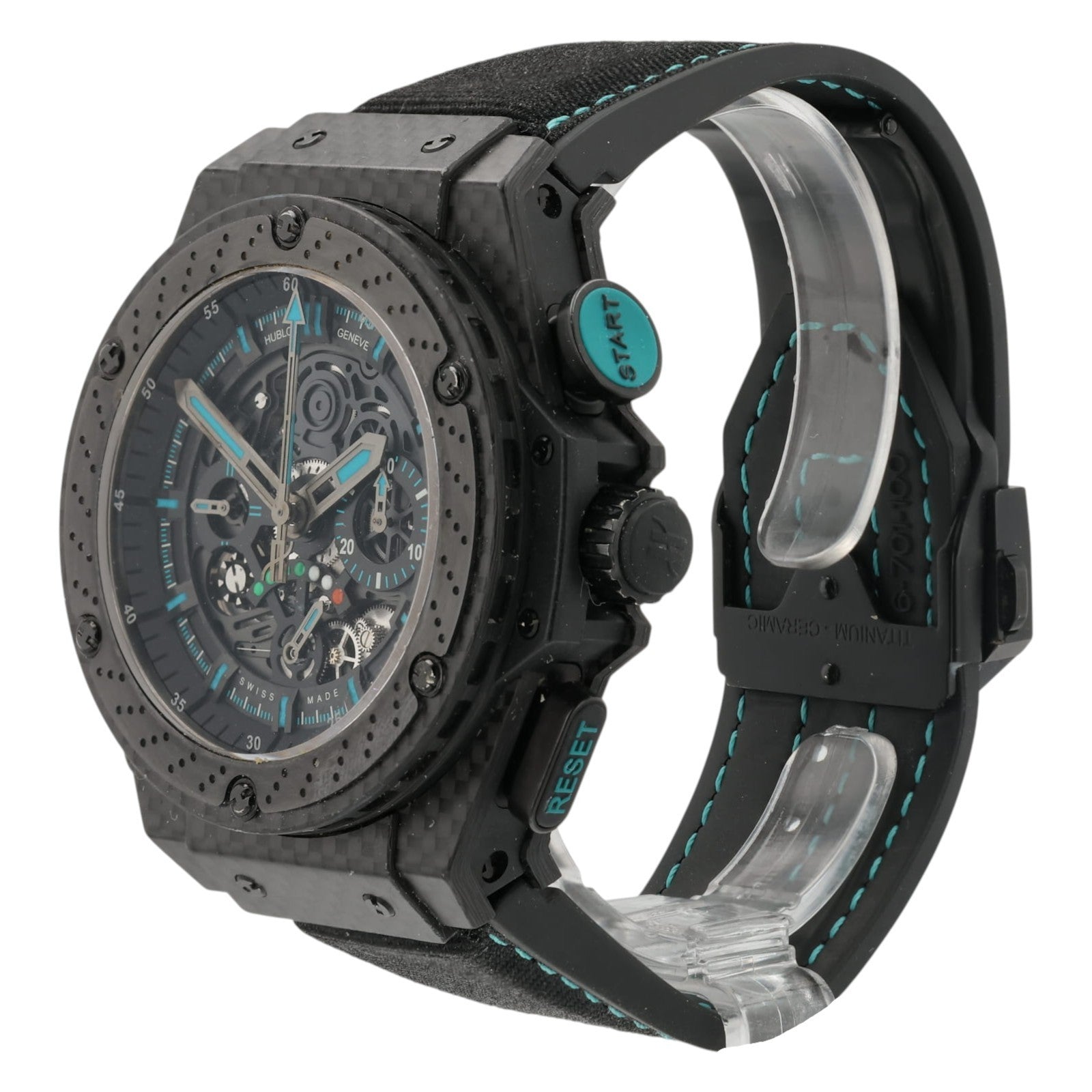 Hublot King Power F1 Black Dial Carbon 48mm Automatic Men's 719.QM.1729.NR.FAD11