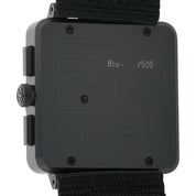 Bell & Ross Chronograph Stainless Steel Black Dial 46mm Automatic Watch BR01-94