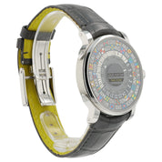 Louis Vuitton World Timer Multi-color Dial Steel 39mm Automatic Mens Watch Q5D20