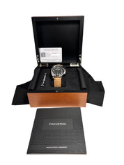 Panerai Luminor Base Logo 44mm Men's Watch PAM01086 Manual Wind Black Dial B&P