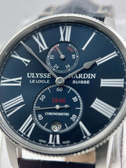 Ulysse Nardin Marine Blue Dial Torpilleur 42mm 1183-310 Men’s Automatic Watch