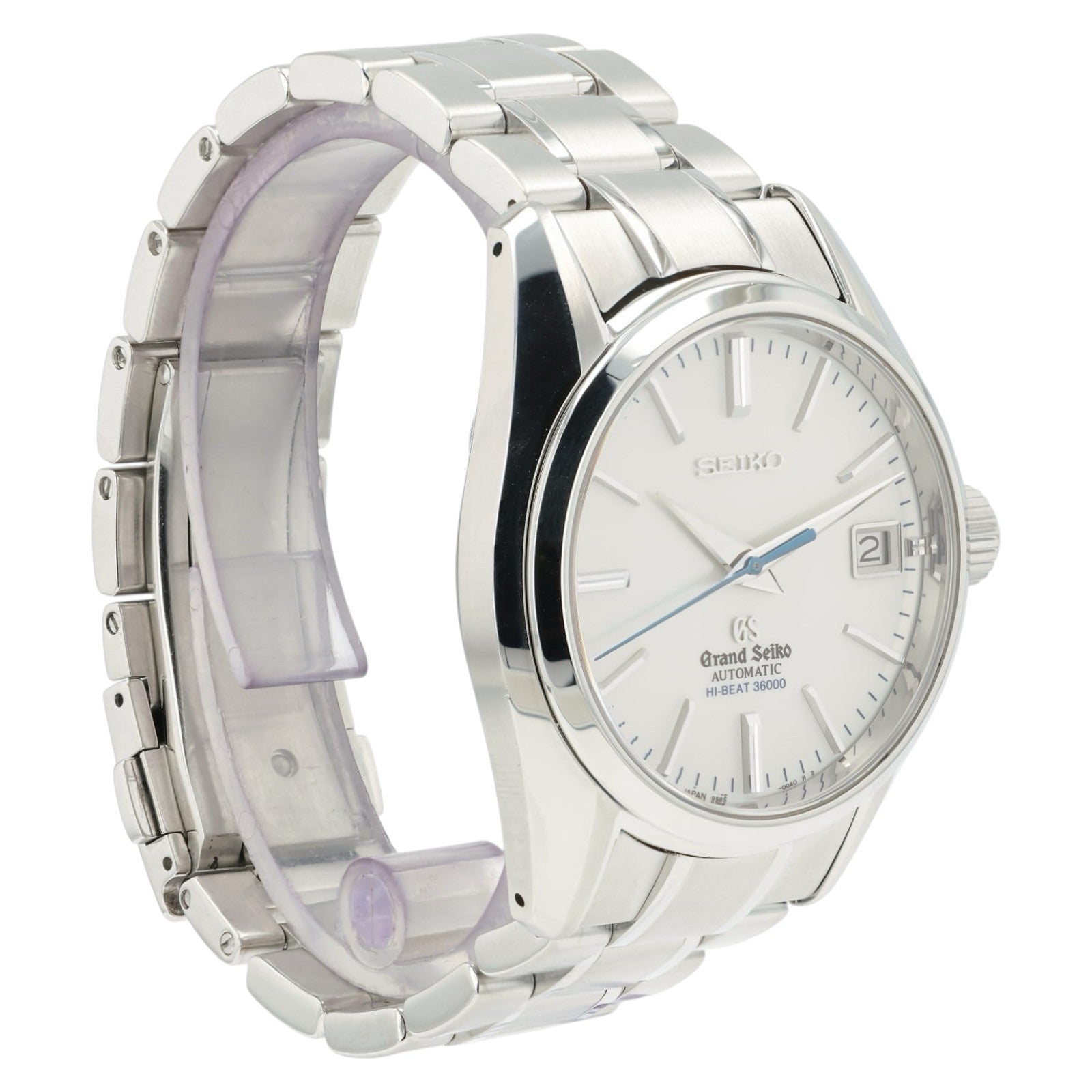 Grand Seiko Silver Dial Stainless Steel 40mm Automatic Men’s Watch SBGH001
