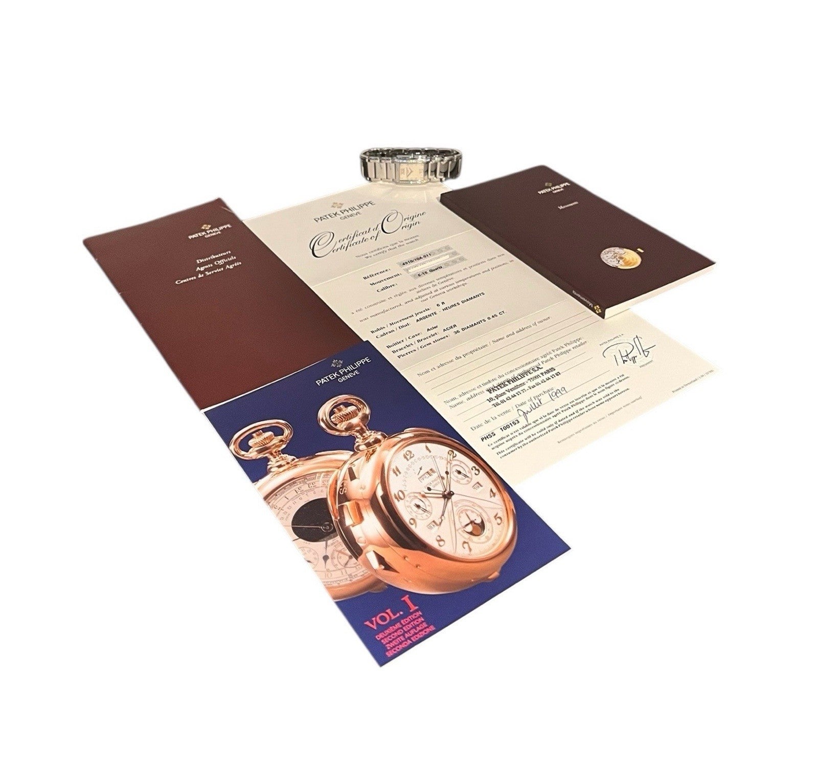 Patek Philippe Twenty 4 Steel Silver Dial 25x30mm Quartz Women's Watch 4910/10A