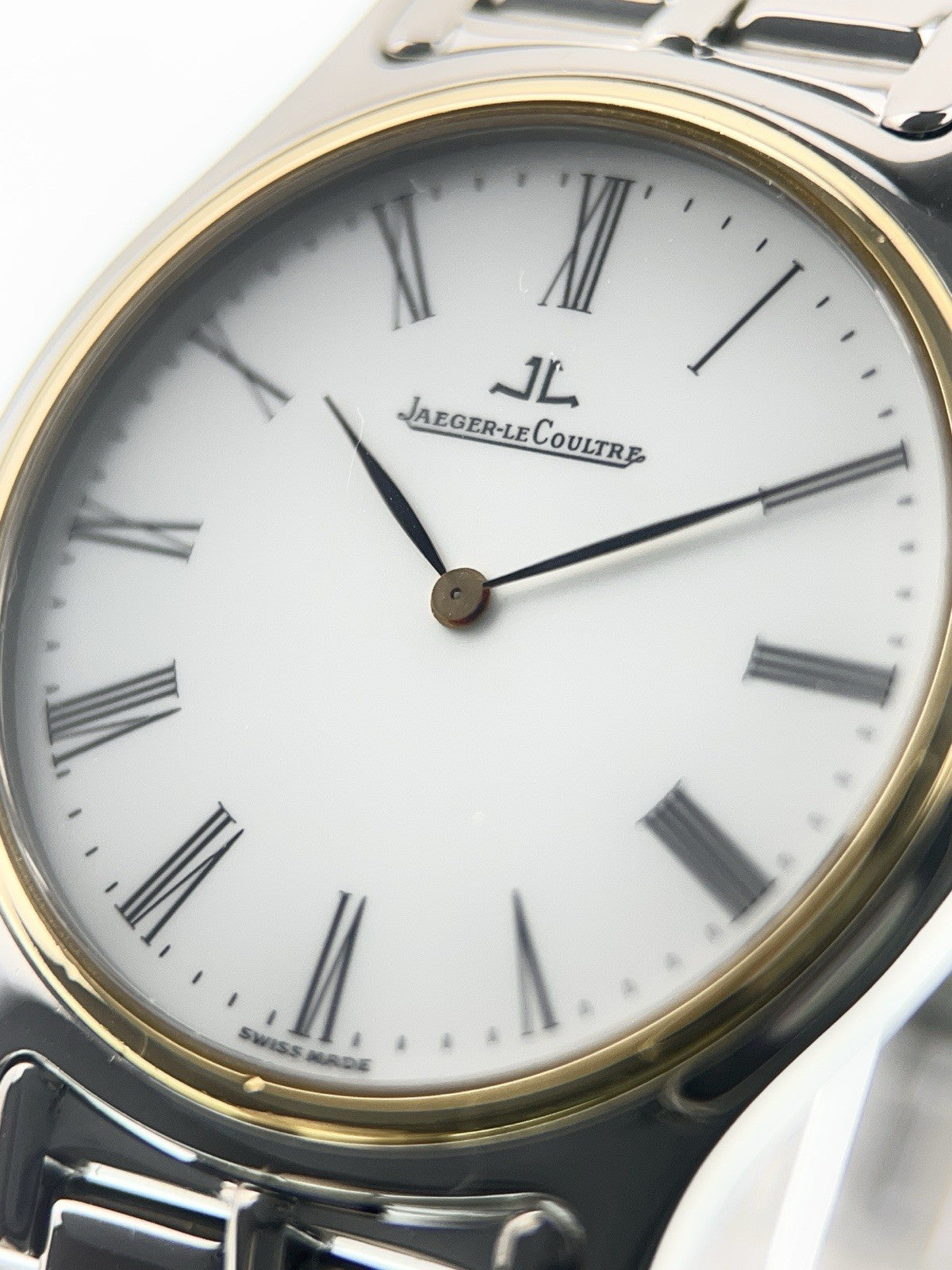 Jaeger-LeCoultre Heraion Gold & Steel White Dial 34mm Quartz Men’s 112.5.09