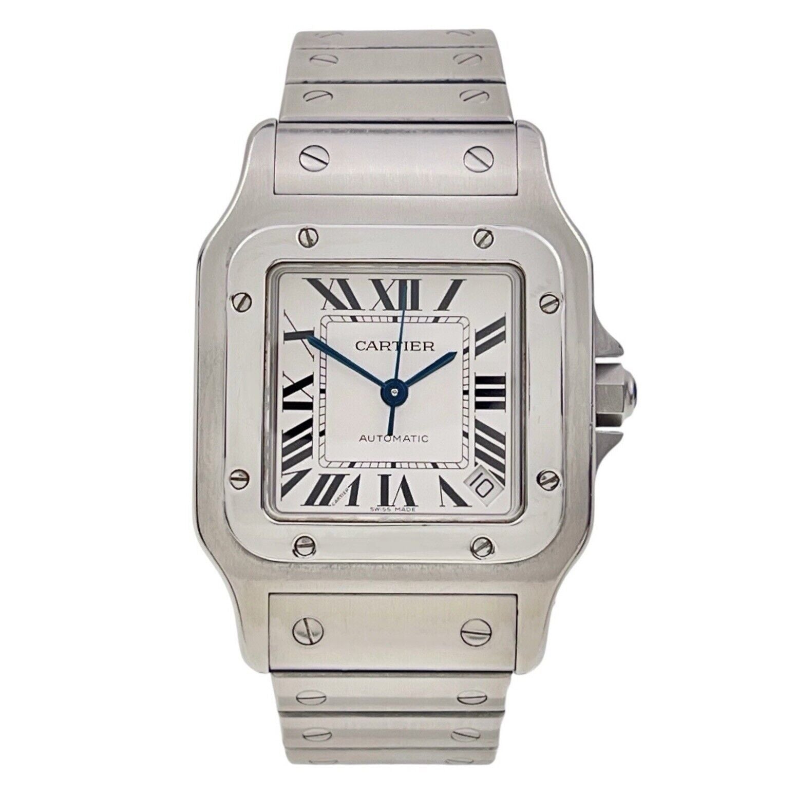 Cartier Santos Galbee Stainless Steel 32mm Automatic Men’s Watch 2823