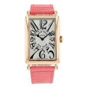 Franck Muller Long Island 18k Rose Gold Ivory Dial 26mm Women's Watch 952 QZ