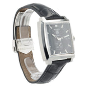 Tag Heuer Monaco Black Dial Stainless Steel 37mm Automatic Men’s Watch WW2110