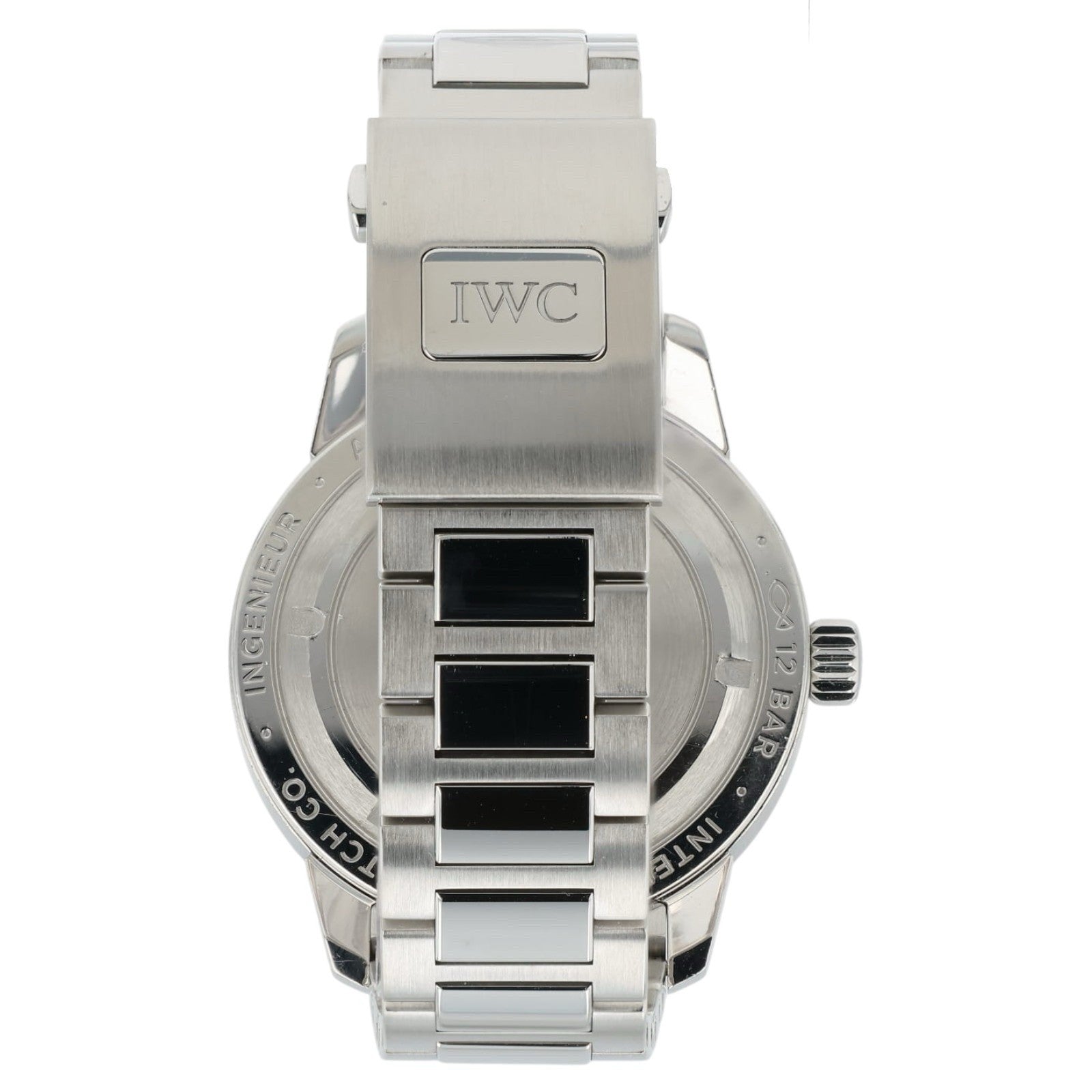 IWC Ingenieur Black Dial Stainless Steel 40mm Automatic Men’s Watch IW357002