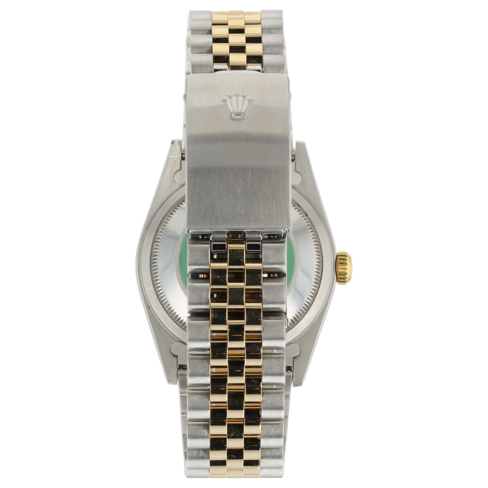 Rolex Datejust Blue Dial Gold & Steel 36mm Automatic Movement Mens Watch 16233