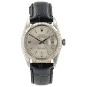 Rolex Datejust Silver Dial Stainless Steel 36mm Automatic Men’s Watch 16014