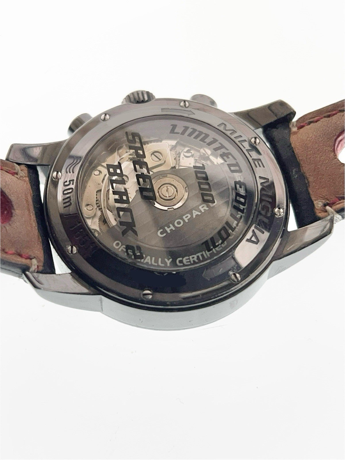 Chopard Mille Miglia Stainless Steel Black Dial 42mm Automatic Mens Watch 8992