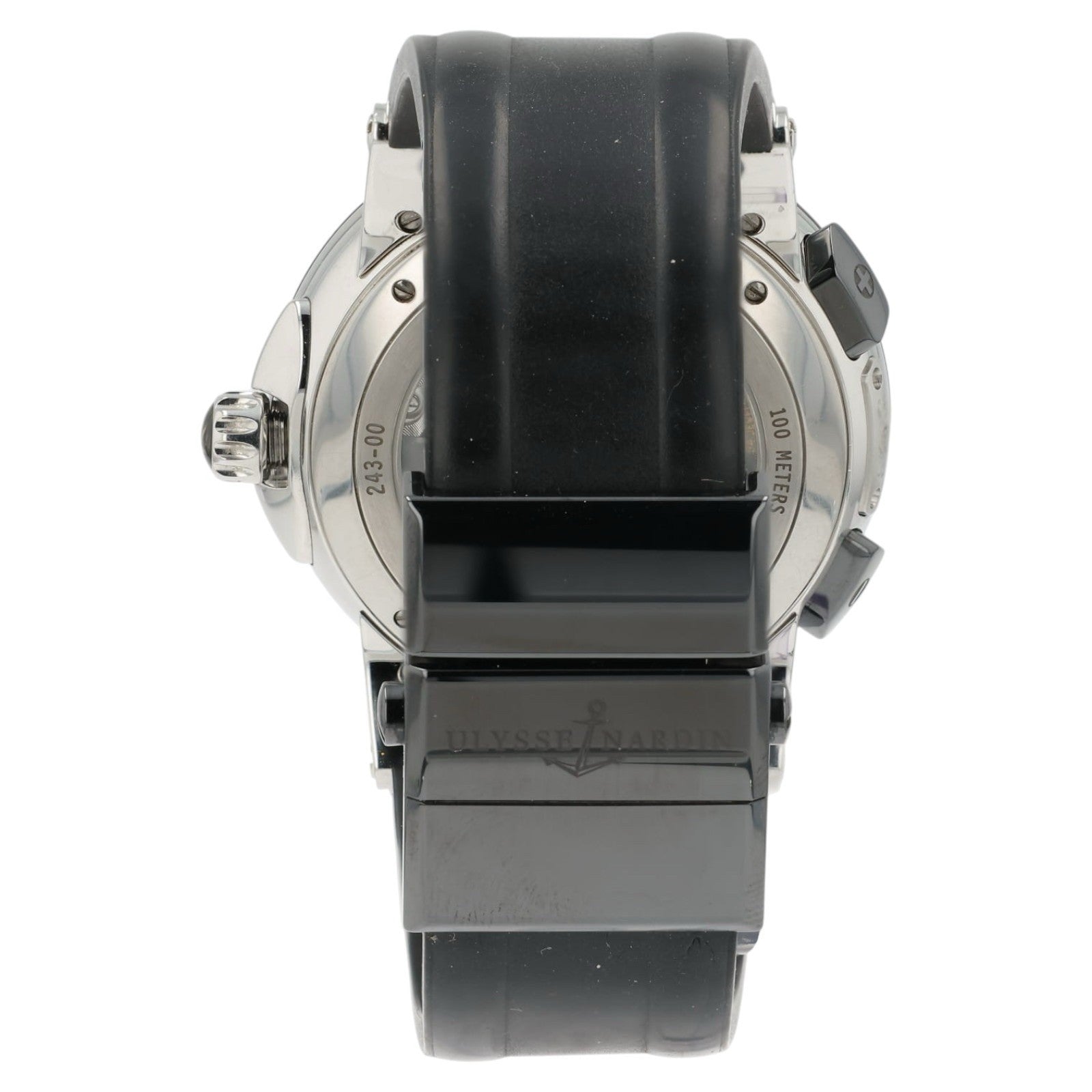 Ulysse Nardin Executive Dual Time Silver Dial Steel 43mm Automatic Men’s 243-00
