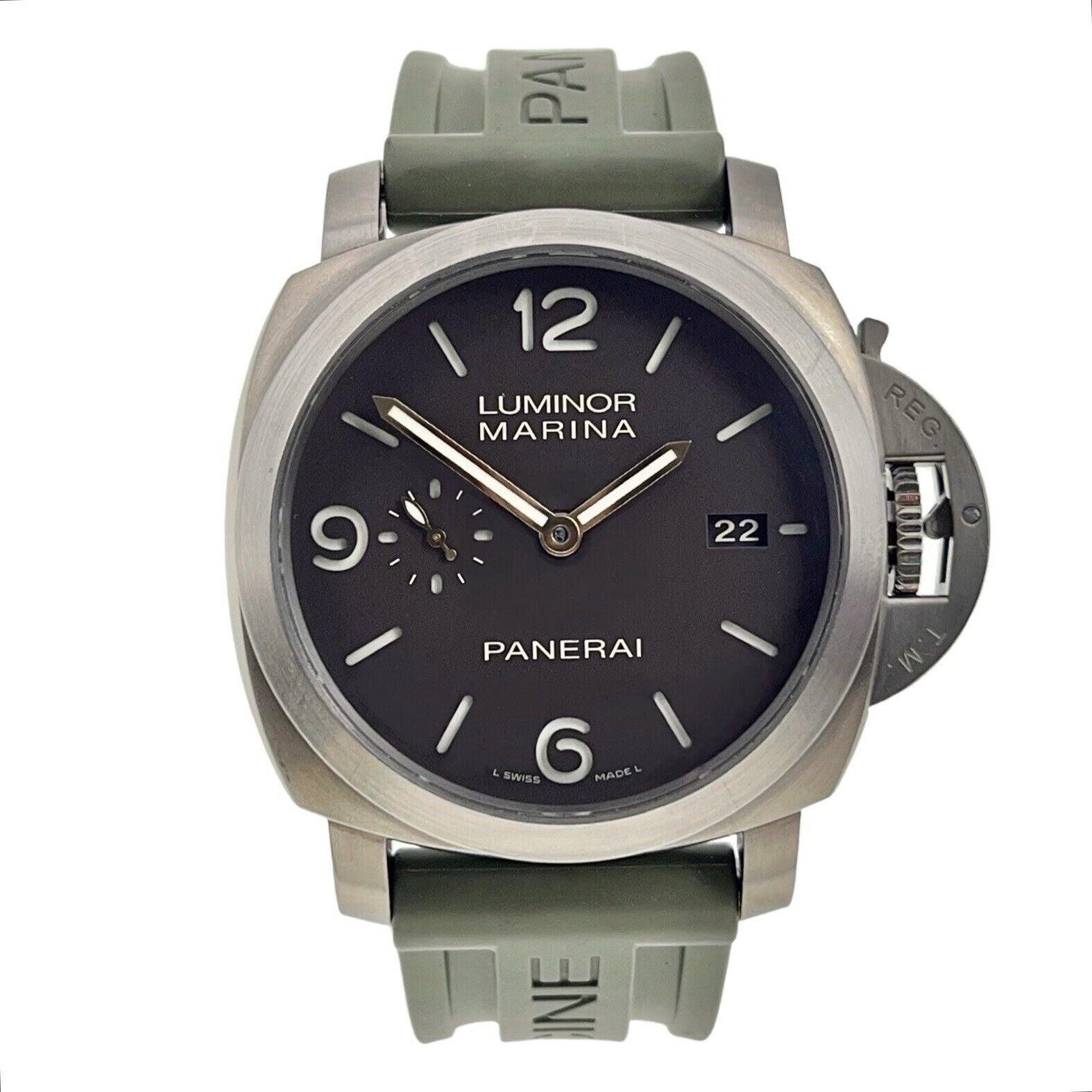 Panerai Luminor Marina 1950 3 Days Titanium Brown 44mm Automatic Men’s PAM00351