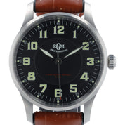 RGM Professional Black Dial Stainless Steel 38mm Automatic Men’s Watch 151-PR