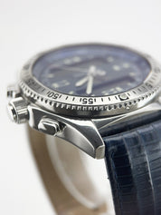 Breitling B1 Stainless Steel Blue Dial 43mm Quartz Movement Men's Watch A68062