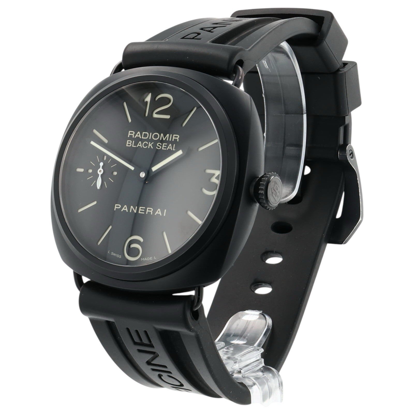 Panerai Radiomir Ceramic Black Dial 45mm Manual Wind Men’s Watch PAM00292