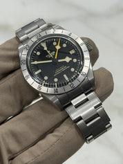 2024 Tudor Black Bay Pro Stainless Steel GMT Men's Black Dial Watch 79470