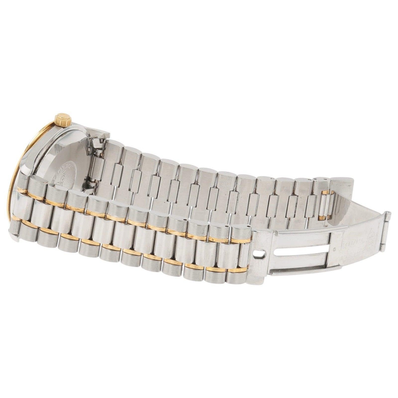 Omega Classic Heritage Steel & Gold White Dial 35mm Automatic Men’s 166.0285