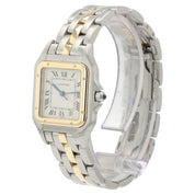 Cartier Panthere Silver Dial Gold & Steel 27mm Quartz Movement Men’s 110000R
