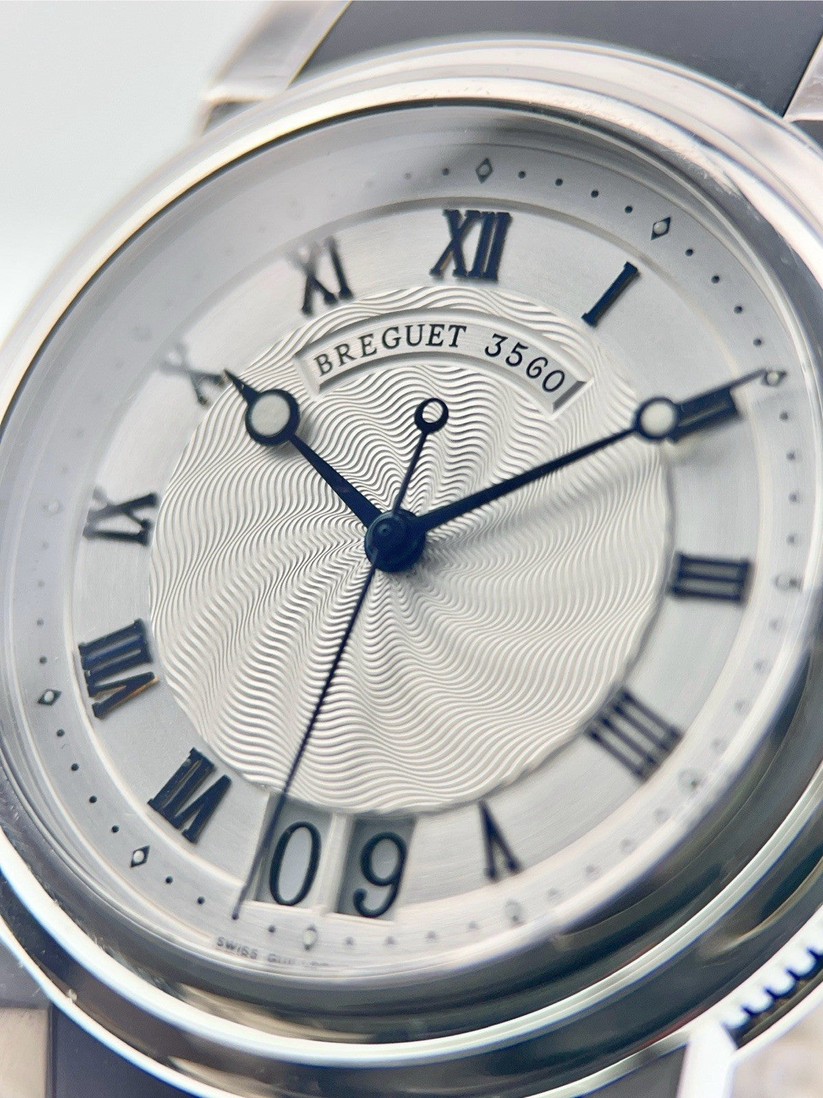 Breguet Marine Stainless Steel Silver Dial 39mm Automatic Men's Watch 5817