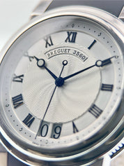 Breguet Marine Stainless Steel Silver Dial 39mm Automatic Men's Watch 5817