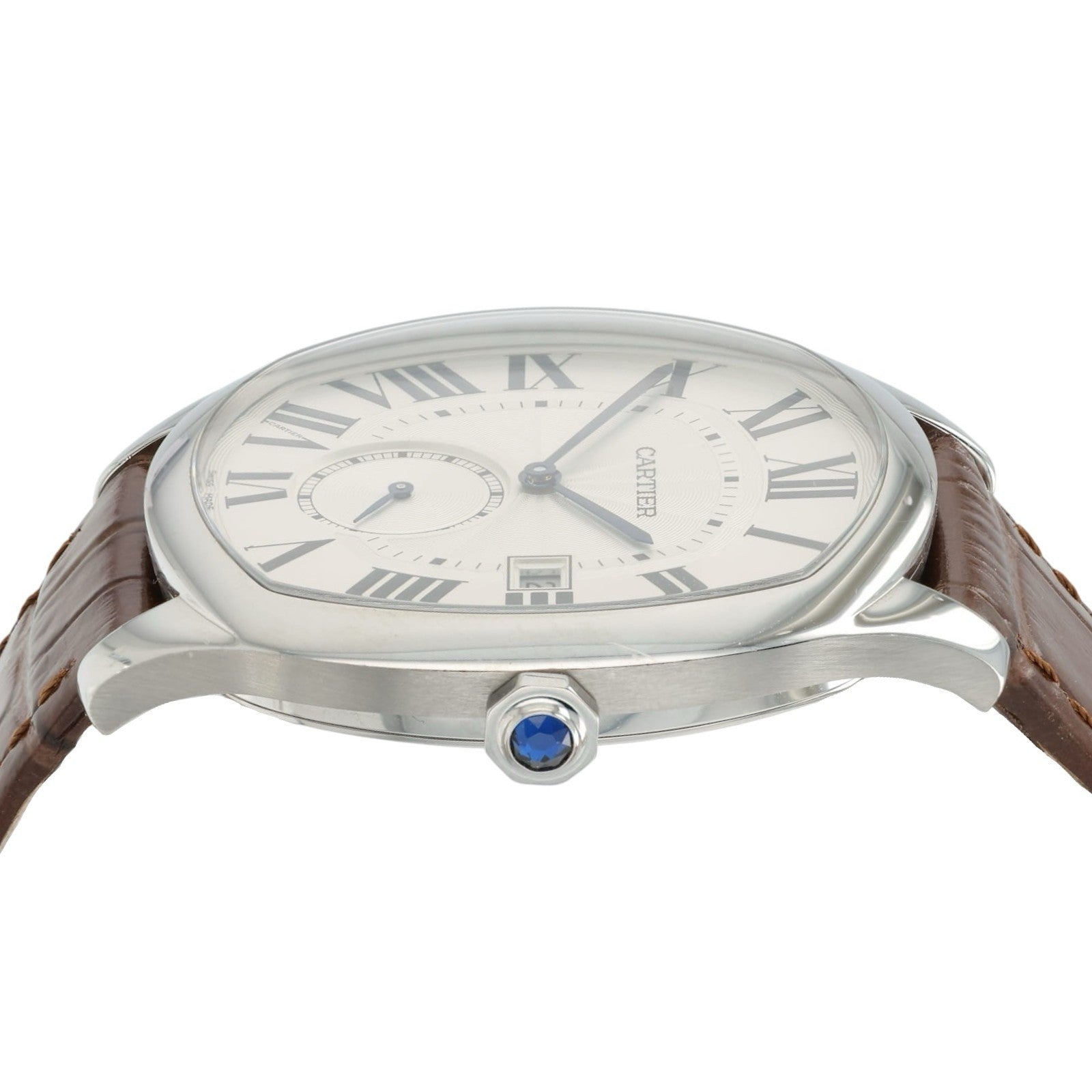 Cartier Drive de Cartier Silver Dial Steel 40mm Automatic Men’s Watch WSNM0004
