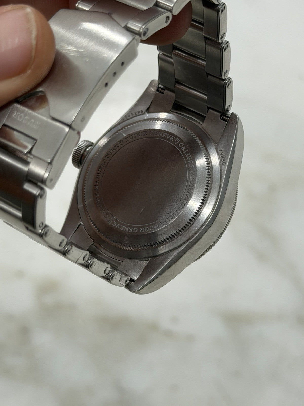 Tudor Black Bay GMT Pepsi Black Dial Stainless Steel Mens Watch 79830RB