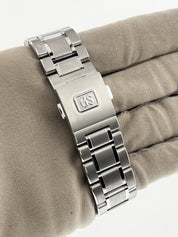 NEW 2025 Grand Seiko Titanium Ice Blue Dial 40mm Automatic Mens Watch SBGH349G