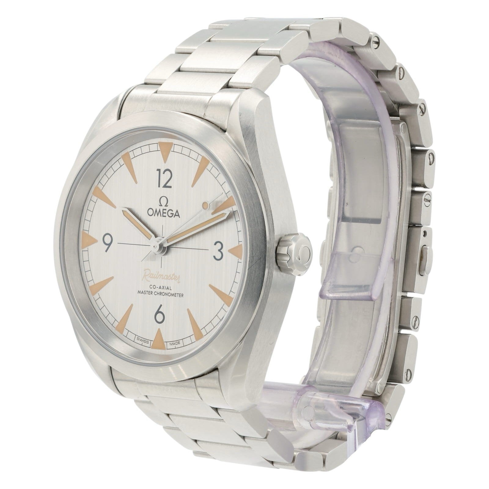 Omega Seamaster Railmaster Gray Dial Steel 40mm Automatic 220.10.40.20.06.001