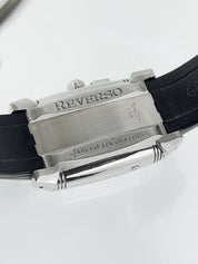 Jaeger-LeCoultre Reverso Steel Grey Dial 28mm Manual Wind Mens Watch Q2948601