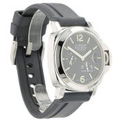 Panerai Luminor Power Reserve Black Dial Stainless Steel 44mm Automatic PAM00090