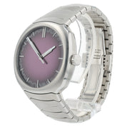 H. Moser & Cie. Streamliner Centre Seconds Purple Dial Steel 40mm Mens 6201-1201