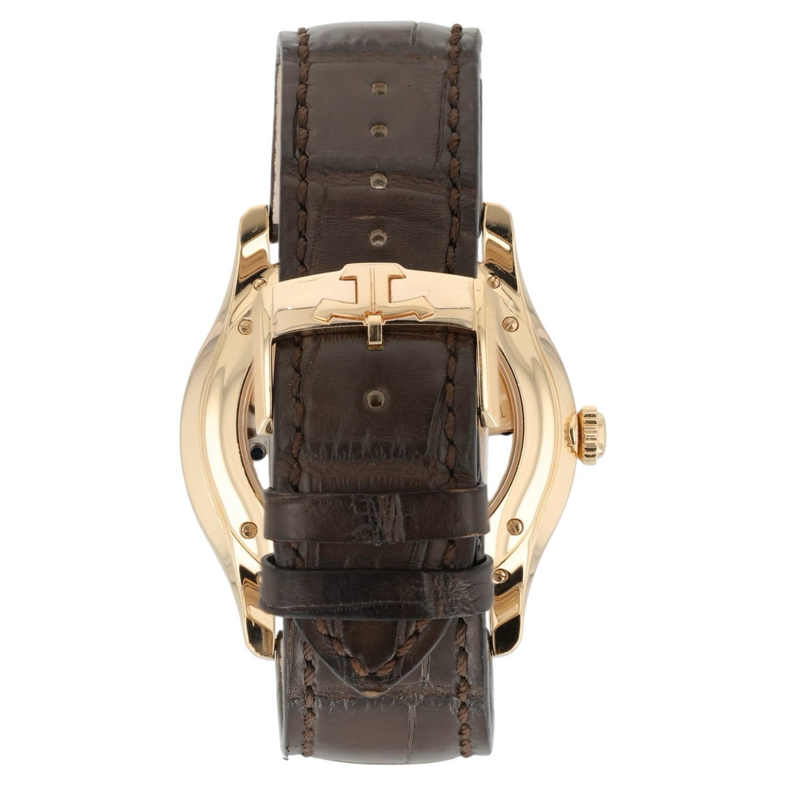 LeCoultre Tourbillon Cream Dial 18k Rose Gold 43mm Auto Men’s Watch Q1662510