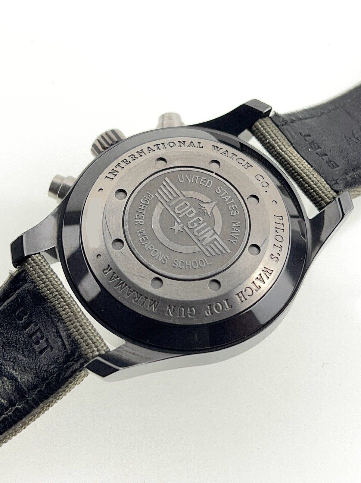 IWC Pilot Chronograph Top Gun Miramar Ceramic 46mm Automatic Mens Watch IW388002