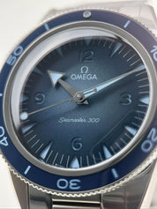 Omega Seamaster Stainless Steel Blue Summer Automatic Watch 234.30.41.21.03.002