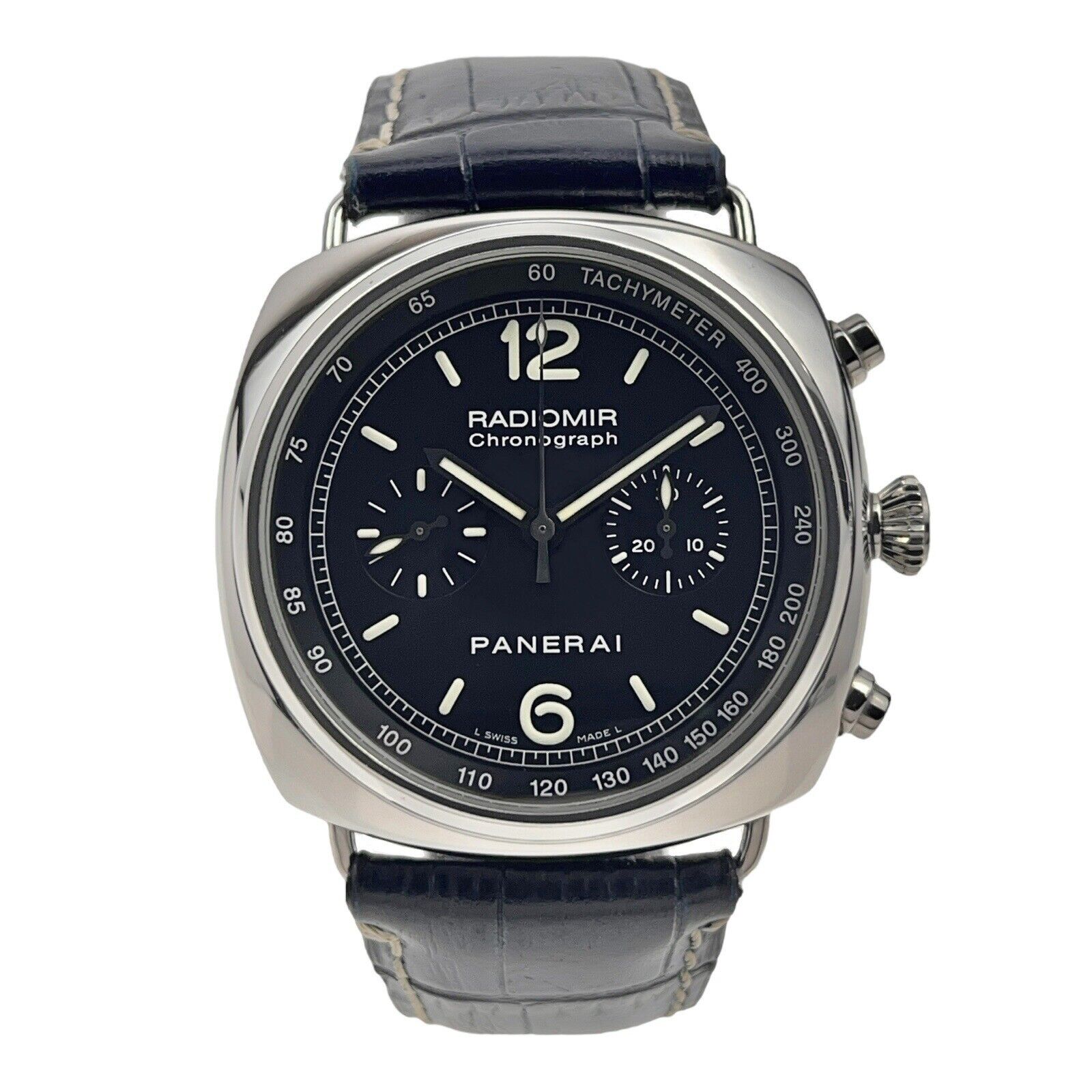 Panerai Stainless Steel 45mm Radiomir Ref PAM00288 Automatic With Box Black Dial